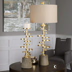 LOSTINE GOLD CANDLEHOLDER