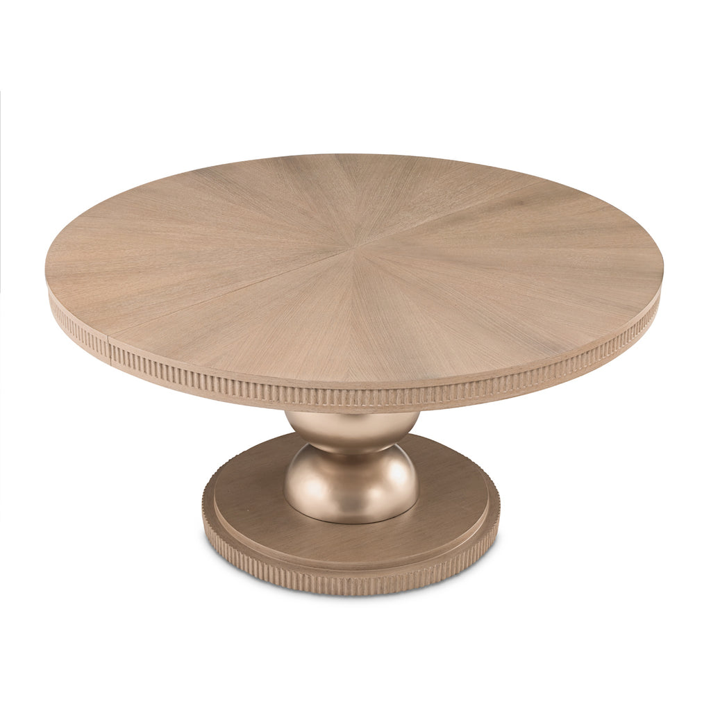 WEST KENG.CARAMEL OVAL TABLE
