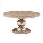 WEST KENG.CARAMEL OVAL TABLE