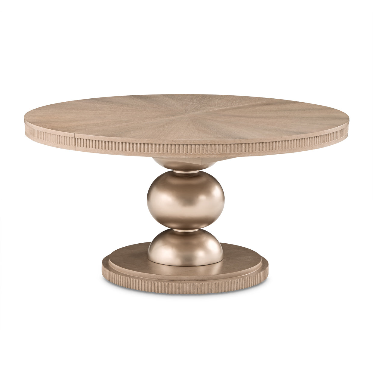 WEST KENG.CARAMEL OVAL TABLE