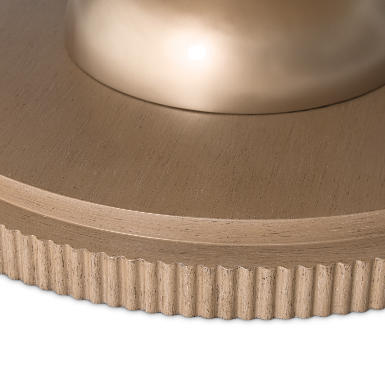 WEST KENG.CARAMEL OVAL TABLE