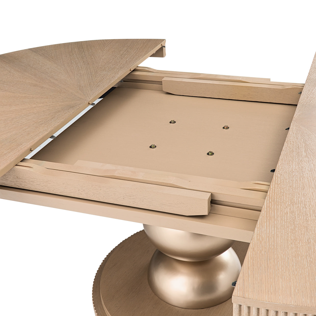 WEST KENG.CARAMEL OVAL TABLE