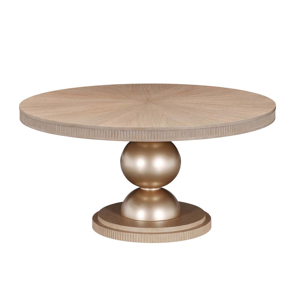 WEST KENG.CARAMEL ROUND TABLE