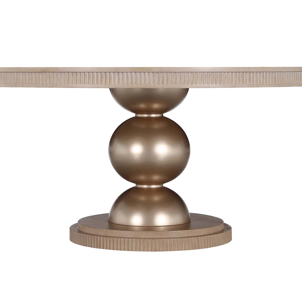WEST KENG.CARAMEL ROUND TABLE