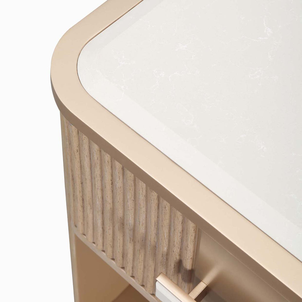 WEST KENGSINGTON CARAMEL KING BED
