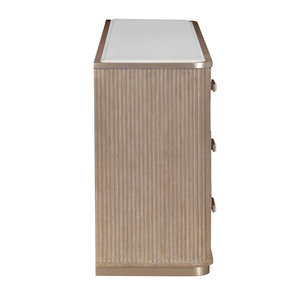 WEST KENGSINGTON CARAMEL DRESSER