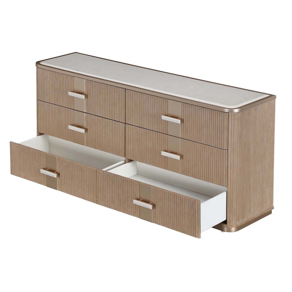WEST KENGSINGTON CARAMEL DRESSER