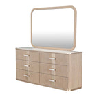 WEST KENGSINGTON CARAMEL DRESSER MIRROR