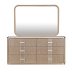 WEST KENGSINGTON CARAMEL DRESSER MIRROR
