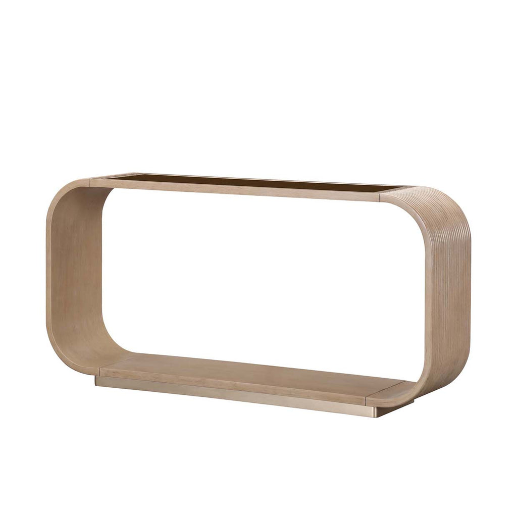 WEST KENGSINGTON CARAMEL CONSOLE TABLE
