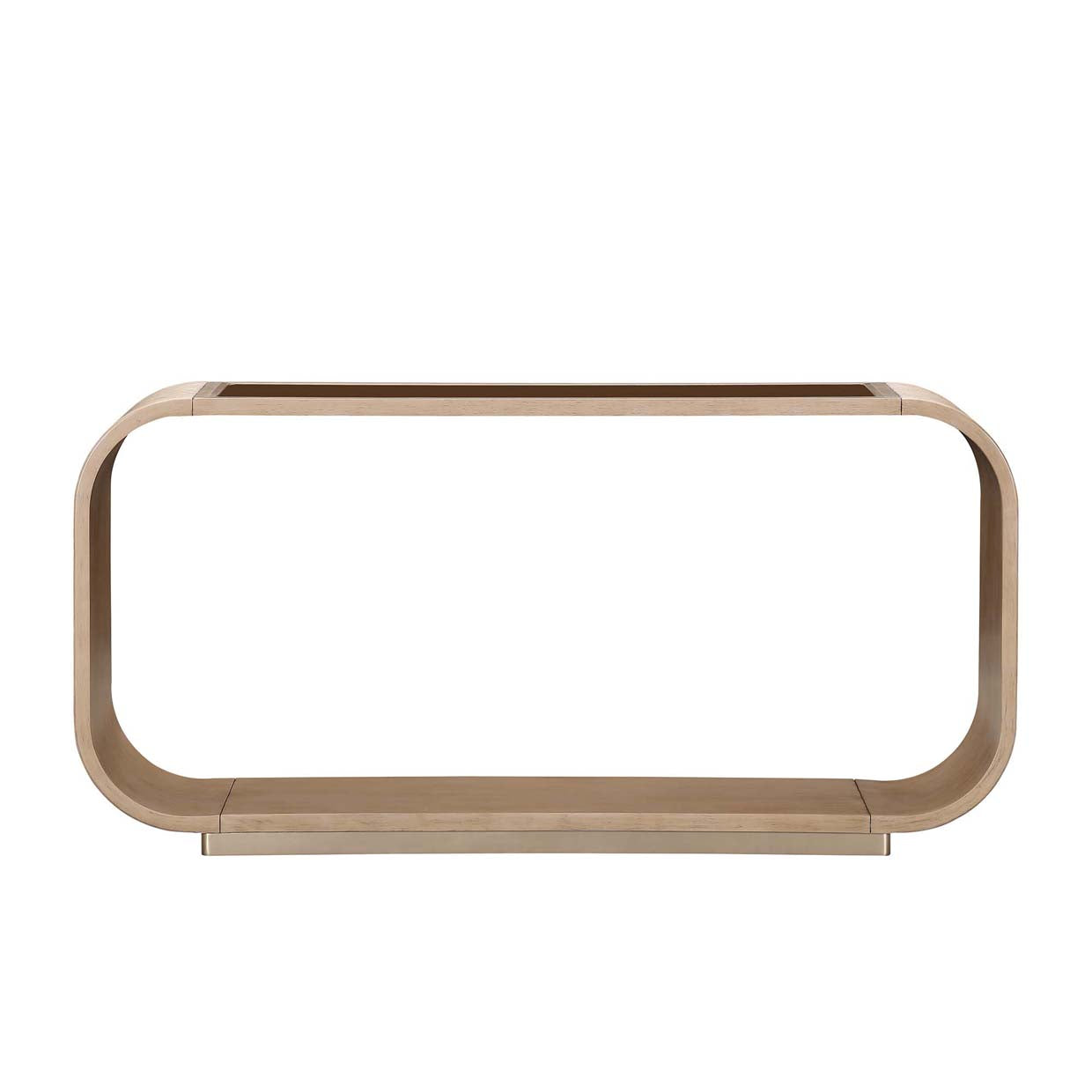 WEST KENGSINGTON CARAMEL CONSOLE TABLE