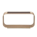 WEST KENGSINGTON CARAMEL CONSOLE TABLE