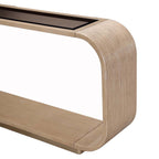 WEST KENGSINGTON CARAMEL CONSOLE TABLE