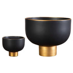 OFFERING BOWLS - BLACK, S/2
