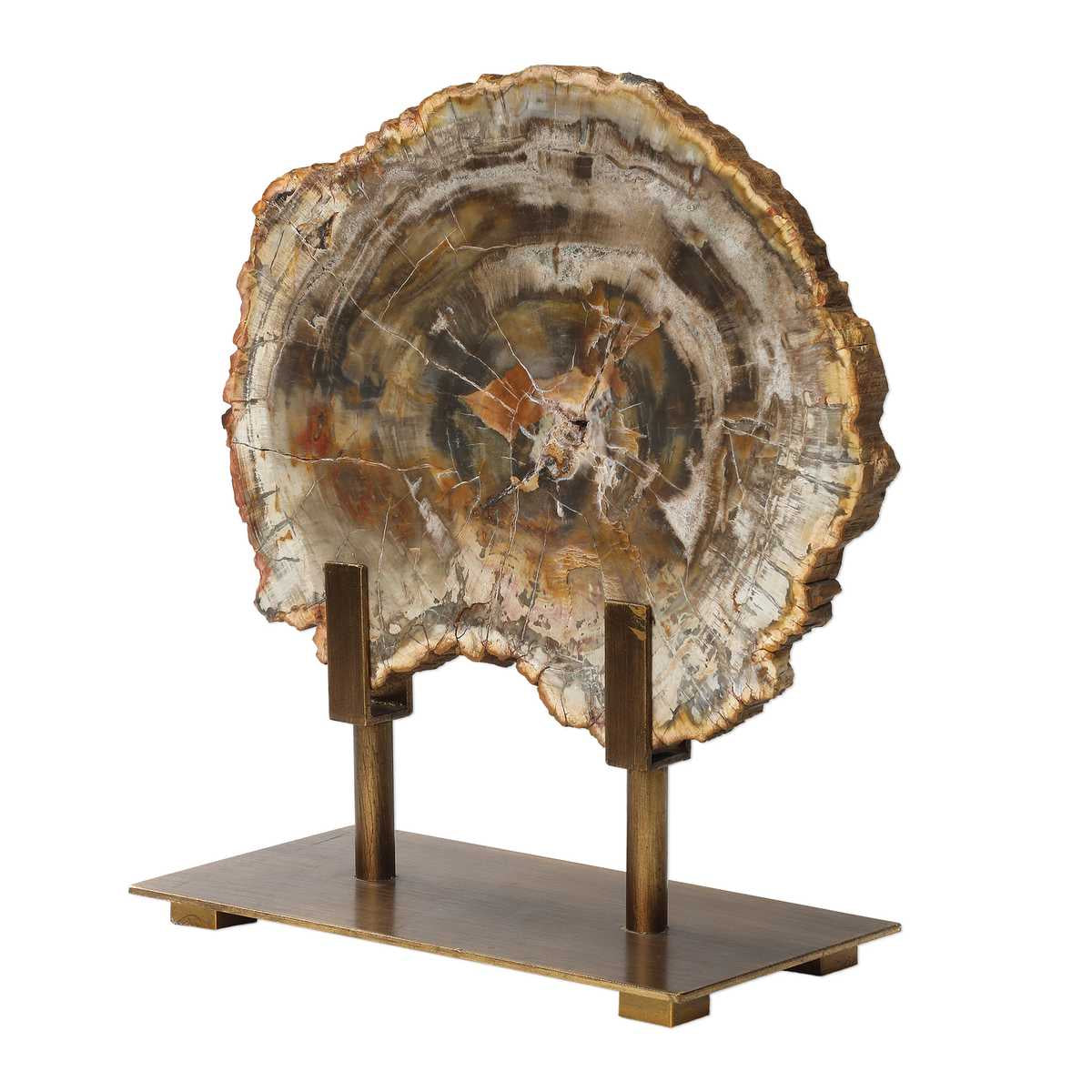 PETRIFIED WOOD SCULPTURE